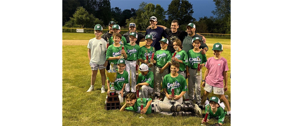 2025 Majors Division Champs - Yard Goats/Boro Brothers